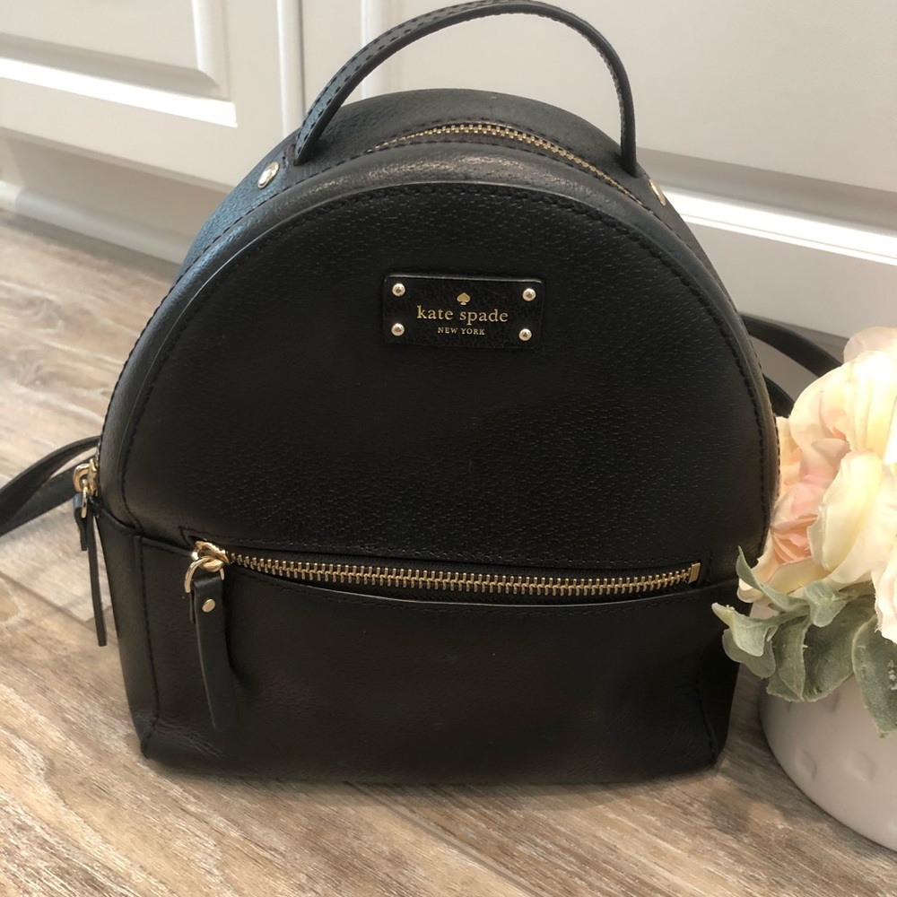 Kate Spade Black Backpack